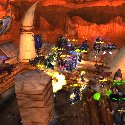 Alliance on a Horde zeppelin tower