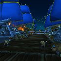 Alliance ships aflame