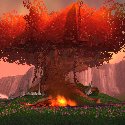 Big Red Tree in the Ruby Dragonshrine