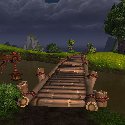Bridge over the stream