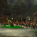 Demons marching in 3 different portals