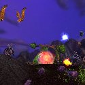 Druids battling at a portal to Firelands