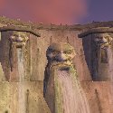 Dwarf faces on The Stonewrought Dam
