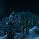 Dwarfen buildings on a mountain side