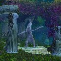 Elf statue ruins