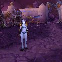 Female Draenei in bikini