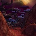 Flying into Zangarmarsh from Hellfire Peninsula