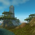 Forgotten Elfish tower at the shore