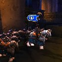 King Varian Wrynn and his guards in The Undercity
