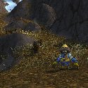 Mists of Pandaria -- Grummle on a path inn Kun-Lai Summit