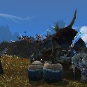 Mists of Pandaria -- Jingjiu working at the Firewater Fields in Kun-Lai Summit