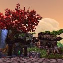 Mists of Pandaria -- Pandaren building and gong