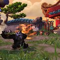 Mists of Pandaria -- Pandaren Monk Striking Target Dummy