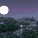 Moon over Terokkar Forest