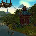 Pandaren camp in Stormwind