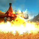 Ragnaros showing itself through a Festival Searchling