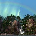 Rainbow over River's Heart