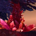 Red Crystal Tree