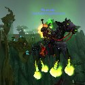Shaoloin<Untold Prophecies>riding The Headless Horseman's Mount