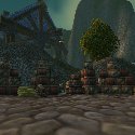 Supply crates at the Stormwind harbor