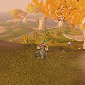 Troll on Kodo looking out over the beach at Eversong Woods