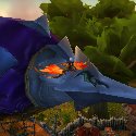 Troll on Red Dragonhawk taking the zeppelin