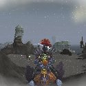 Troll riding a Black Hawkstrider